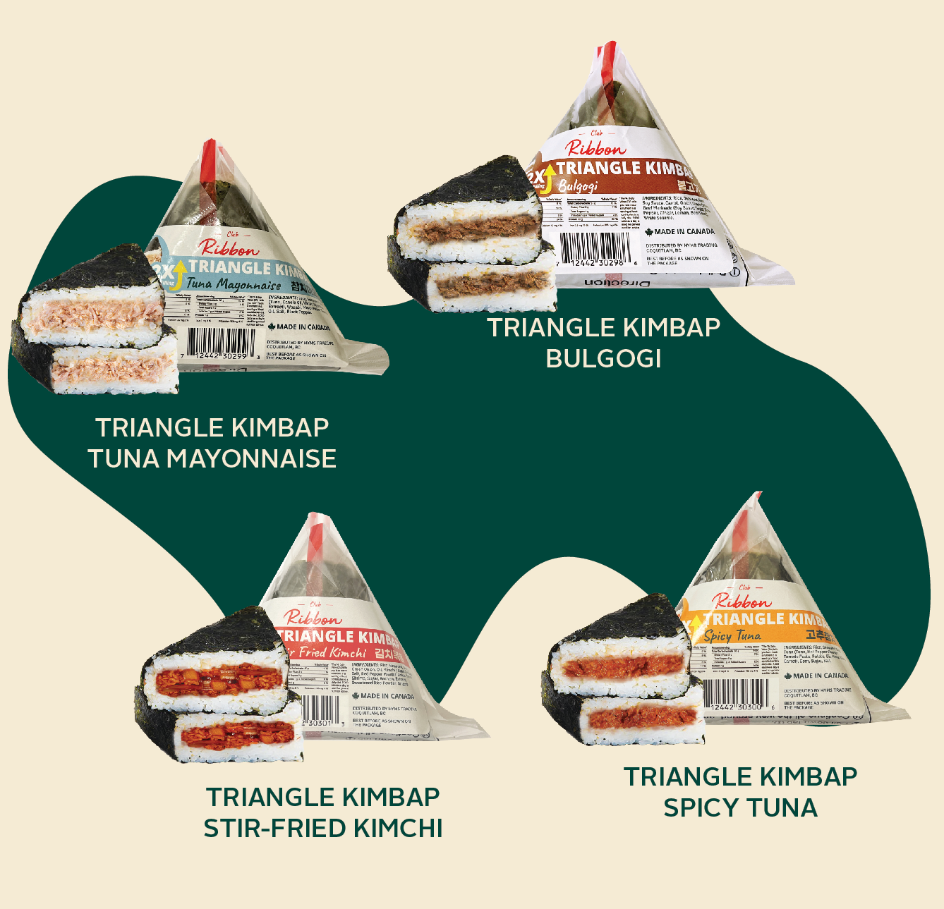 Club Ribbon Triangle Kimbap